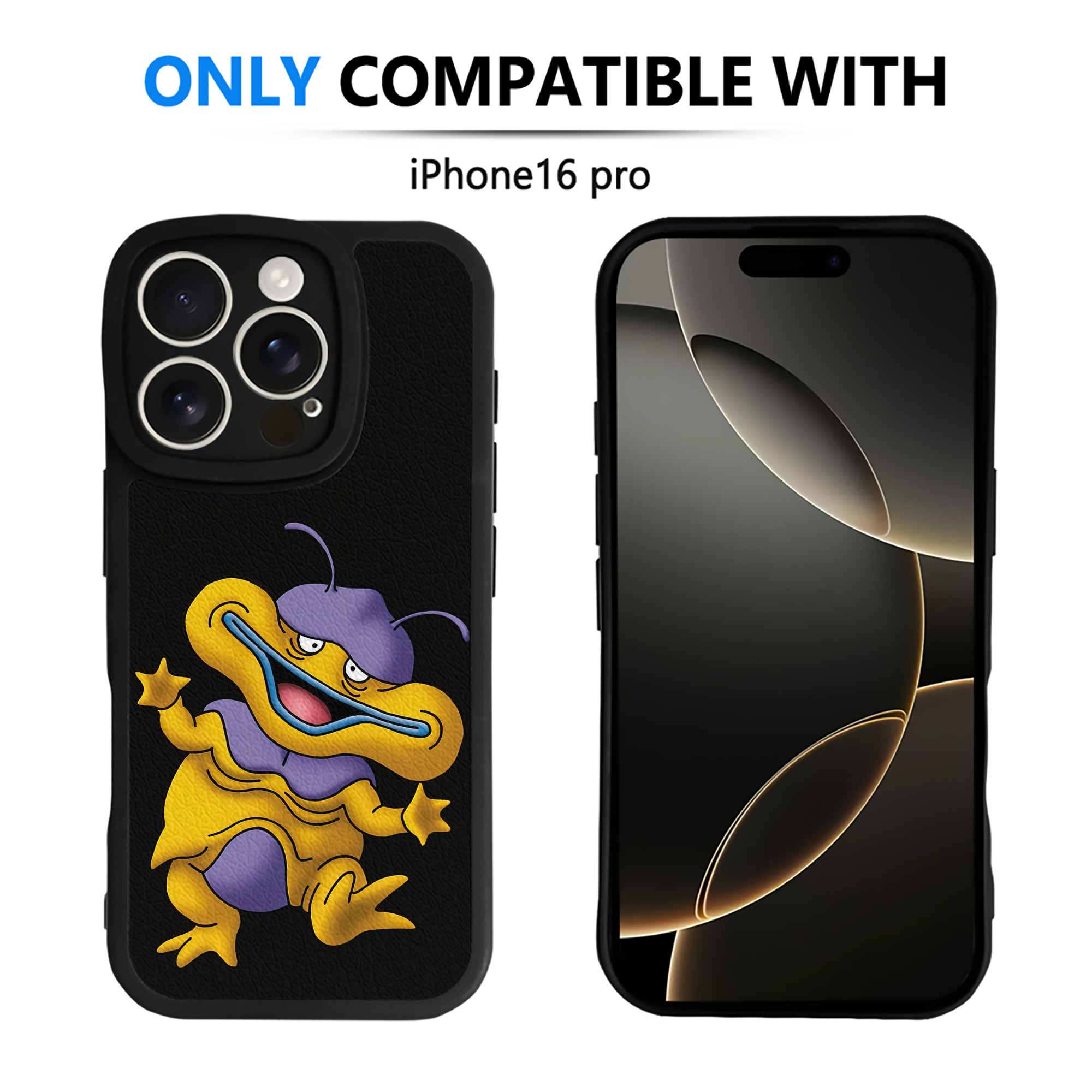 （画像用） ドラゴンクエスト Doragon Kuesuto Dragon Quest 【iPhone 16シリーズ対応】シリコンスマホケース（レザー調） 材質：シリコン